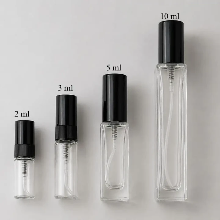 Odlewki perfum OdlewkaMini.pl Pojemnosci 2-10 ml